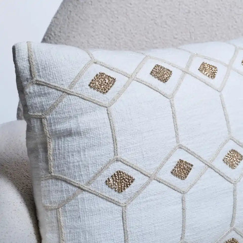 Alina Decor Hand Embroidery Cushion Cover