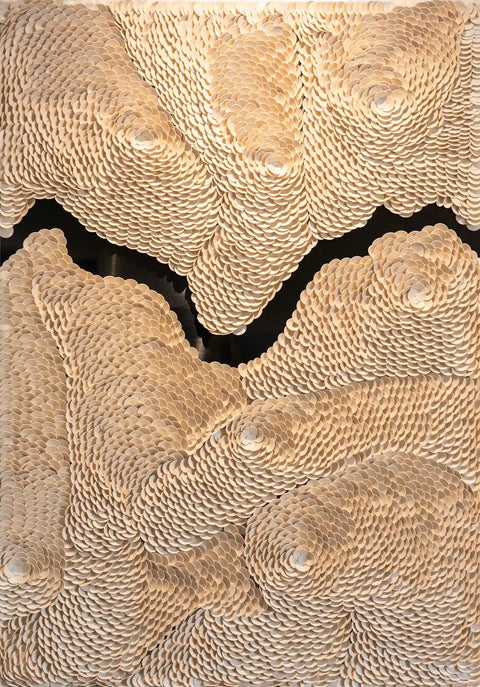 Yudeco Leatherette Scales Shadow Box Wall Décor