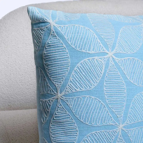 Vibhsa quilted pattern throw pillow