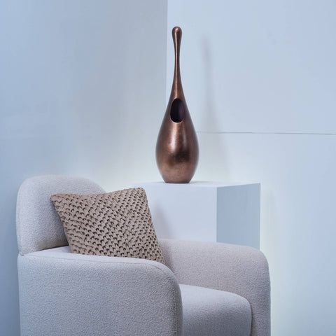 Bronze Essence Abstract Art Vase for Luxury Home Decor
