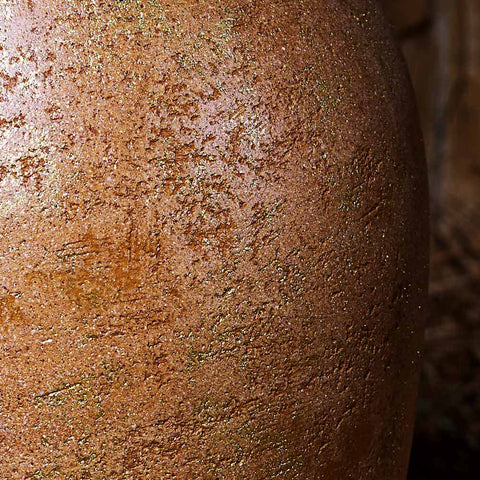 Wide Squat Urn Terracotta Vases