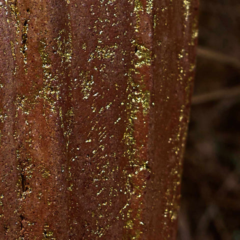Ribbed Bud Terracotta Vases