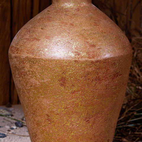 Cylindrical Neck Terracotta Vases