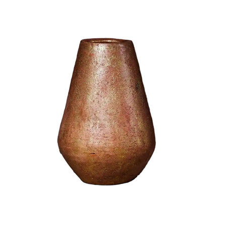 Marina Home Aytan Vase – Medium, Antique Brass Gold Finish