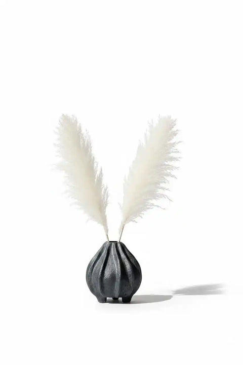 Decorative Black Ceramic Vase