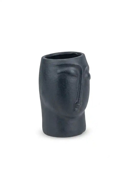 Face-Shaped Vase