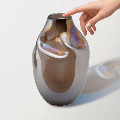 Handmade Glass Vase – Multicolor (Big)