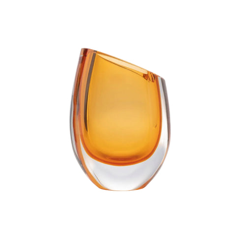 Handmade Glass Vase – Ocean Green (Medium)