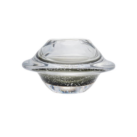 Transparent Hand-Made Glass Vase