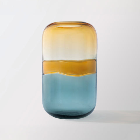 Glass Vase – Large | Champagne
