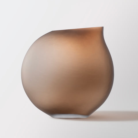 Modern Grey Bubble Glass Vase