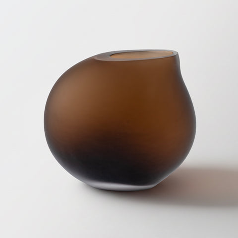 Modern Grey Bubble Glass Vase