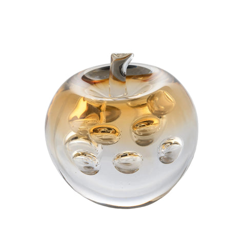 Amber Hand-Made Glass Vase