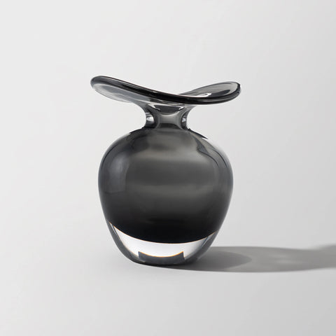 Blue Hand-Made Glass Vase