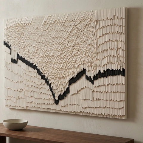 Rolled Paper Wall Art