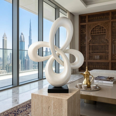 Symphony Trefoil Ribbon Sculpture