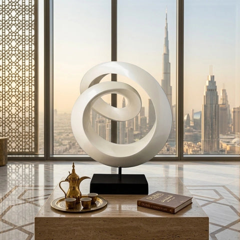 Celestial Orbit Ring Sculpture
