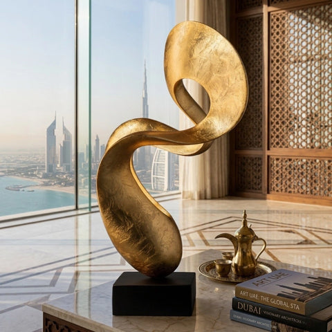 Trillium Interlocking Loop Sculpture