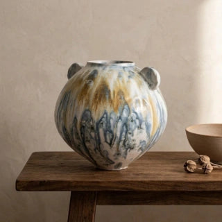 Glacial Flow Ceramic Vases