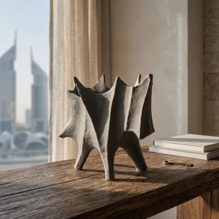Obsidian Star Ceramic Vases
