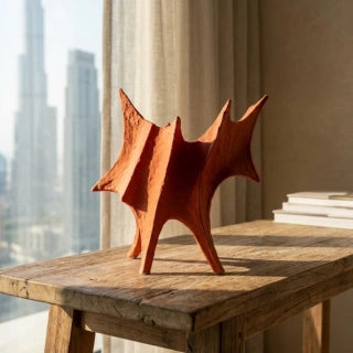 Cinnabar Wing Ceramic Vases