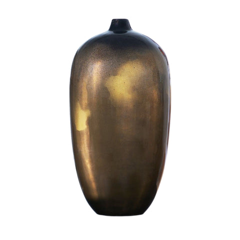 Luxury Metallic Ombre Ceramic Vase