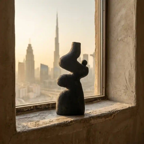 Sculptural Vase by Sybil Layous