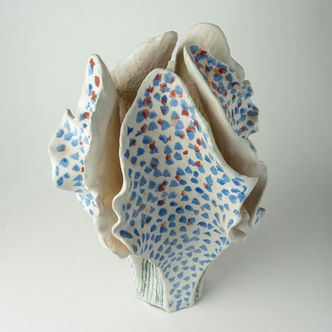 Artisan Coral Bloom Vessel