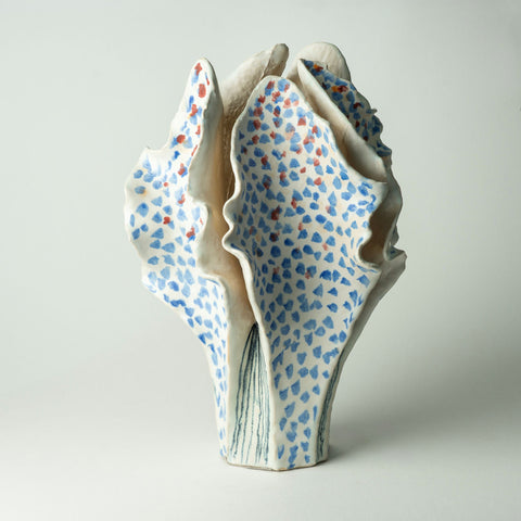 Artisan Coral Bloom Vessel