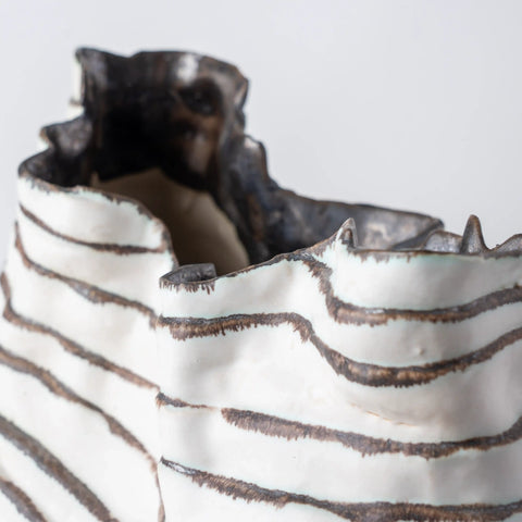 Vintage Swiss Gustav Spörri Studio Pottery Vase