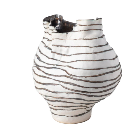 Vintage Swiss Gustav Spörri Studio Pottery Vase