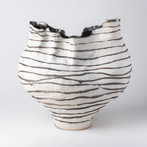 Vintage Swiss Gustav Spörri Studio Pottery Vase