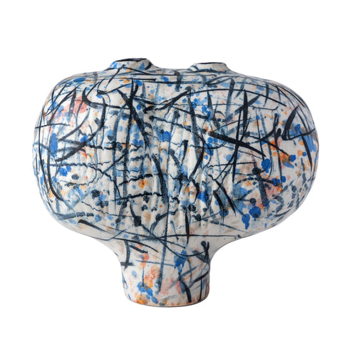 Peter Beard Twin Neck Ceramic Veses