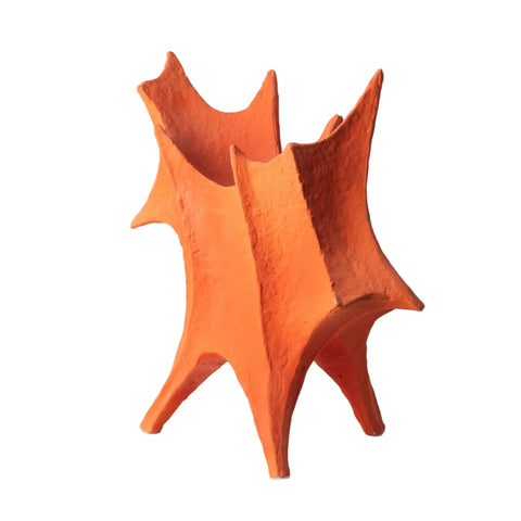 Cinnabar Wing Ceramic Vases