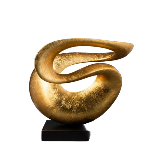 Socha sculpture in a gold leaf finish