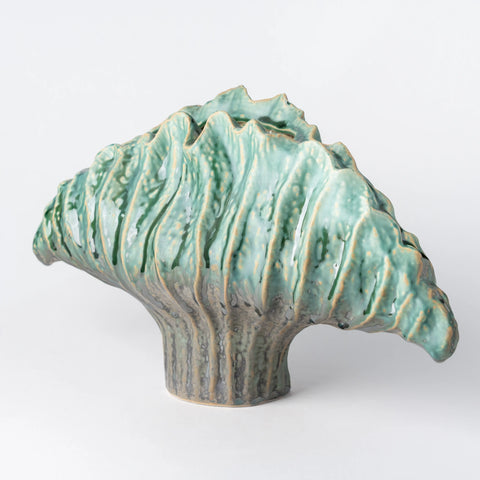 Nordic Creative Modern Chinese Ceramic Vase – Green Finish