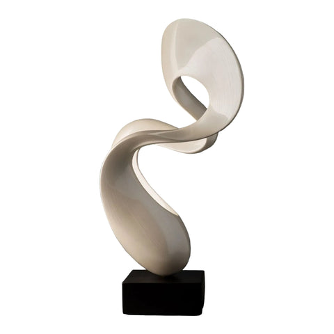 Serenity Nautilus Spiral Sculpture