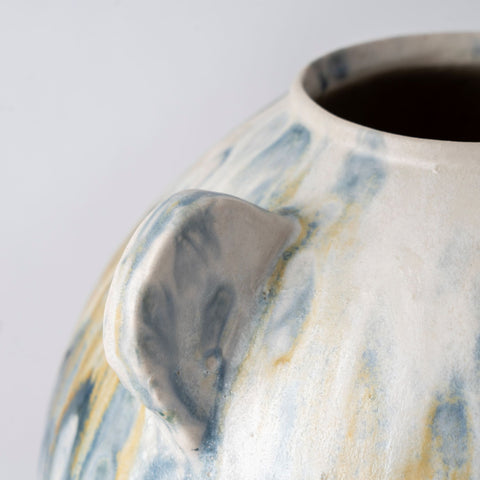 Glacial Flow Ceramic Vases