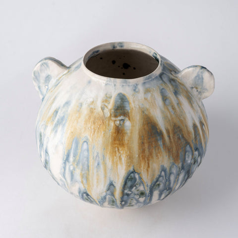 Glacial Flow Ceramic Vases