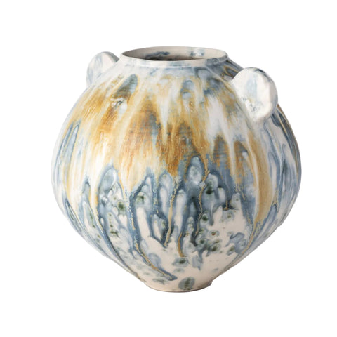 Glacial Flow Ceramic Vases