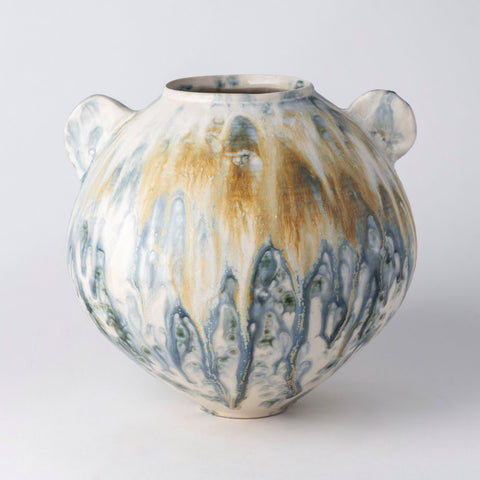 Glacial Flow Ceramic Vases