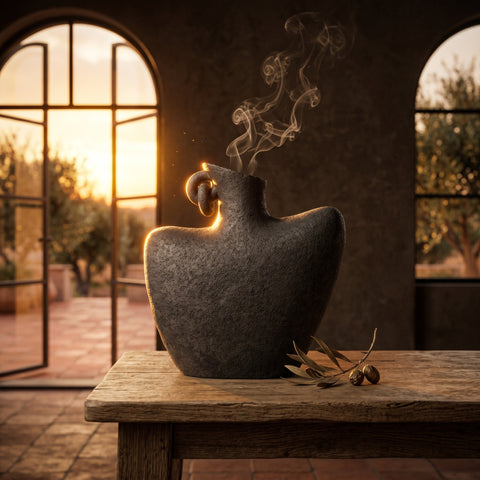 Bust Pottery Vase