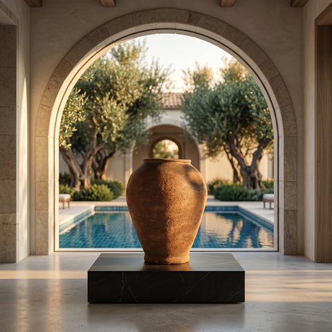 Terracotta Storage Jar